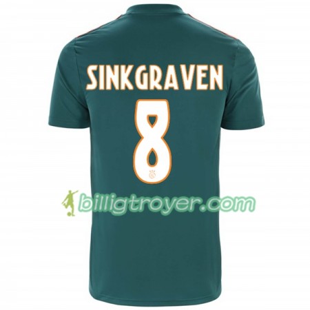 Billige Fotballdrakter AFC Ajax Daley Sinkgraven 8 Bortedraktsett 2019/20 Kortermet